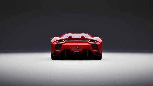 The Reddest Supercar Ever Built Hides A Ford V8 With A Gated Manual Under Its $3.4M Skin