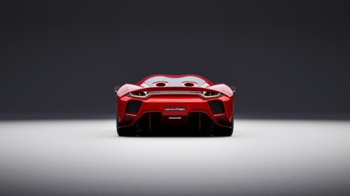The Reddest Supercar Ever Built Hides A Ford V8 With A Gated Manual Under Its $3.4M Skin
