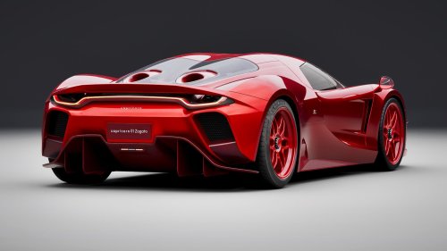 The Reddest Supercar Ever Built Hides A Ford V8 With A Gated Manual Under Its $3.4M Skin