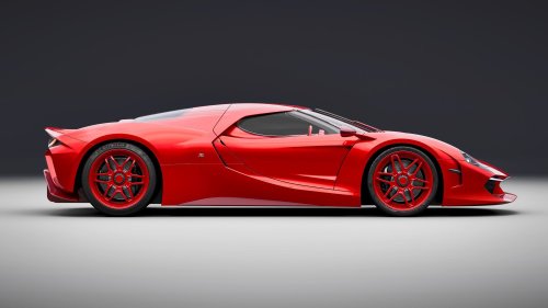 The Reddest Supercar Ever Built Hides A Ford V8 With A Gated Manual Under Its $3.4M Skin