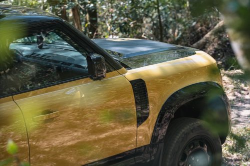 2.6 Tons Of Defender Trophy Crossed A Log Bridge We Built Ourselves