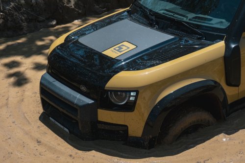 2.6 Tons Of Defender Trophy Crossed A Log Bridge We Built Ourselves