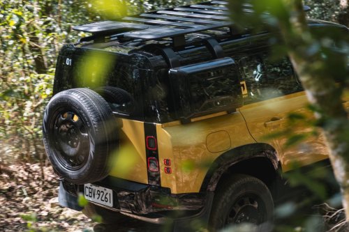 2.6 Tons Of Defender Trophy Crossed A Log Bridge We Built Ourselves