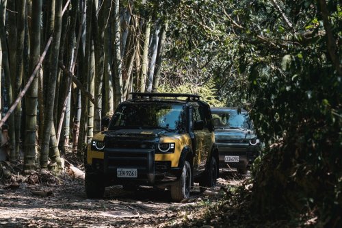 2.6 Tons Of Defender Trophy Crossed A Log Bridge We Built Ourselves