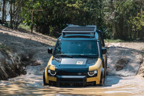 2.6 Tons Of Defender Trophy Crossed A Log Bridge We Built Ourselves
