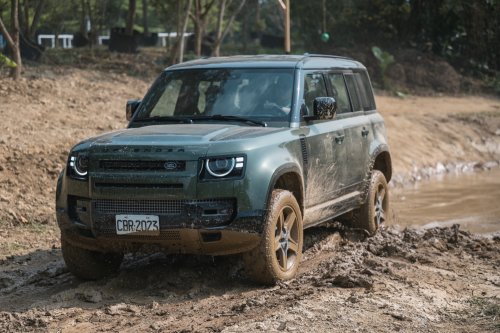 2.6 Tons Of Defender Trophy Crossed A Log Bridge We Built Ourselves