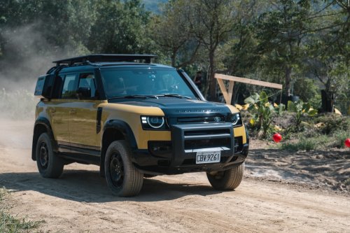 2.6 Tons Of Defender Trophy Crossed A Log Bridge We Built Ourselves