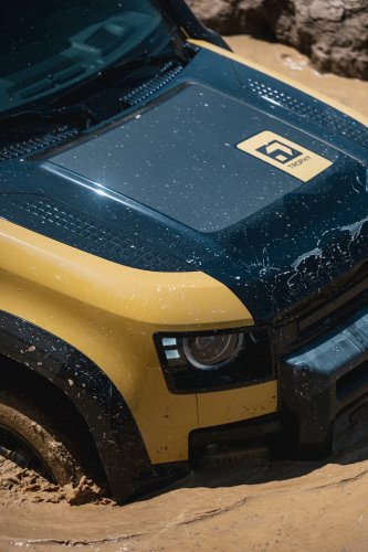 2.6 Tons Of Defender Trophy Crossed A Log Bridge We Built Ourselves
