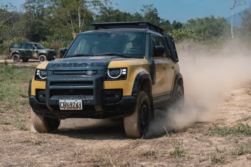 2.6 Tons Of Defender Trophy Crossed A Log Bridge We Built Ourselves