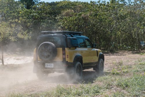 2.6 Tons Of Defender Trophy Crossed A Log Bridge We Built Ourselves
