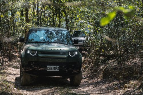 2.6 Tons Of Defender Trophy Crossed A Log Bridge We Built Ourselves