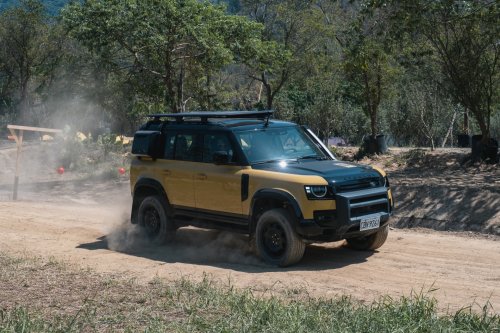 2.6 Tons Of Defender Trophy Crossed A Log Bridge We Built Ourselves