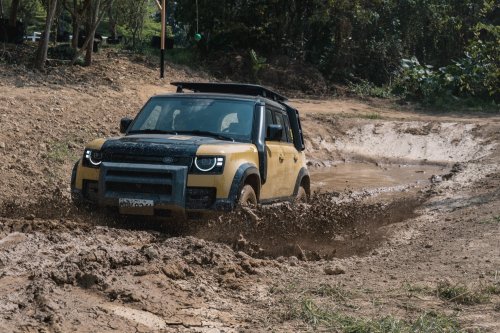 2.6 Tons Of Defender Trophy Crossed A Log Bridge We Built Ourselves