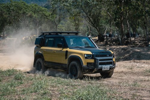 2.6 Tons Of Defender Trophy Crossed A Log Bridge We Built Ourselves
