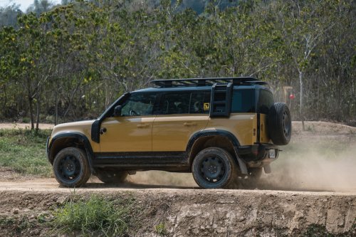 2.6 Tons Of Defender Trophy Crossed A Log Bridge We Built Ourselves