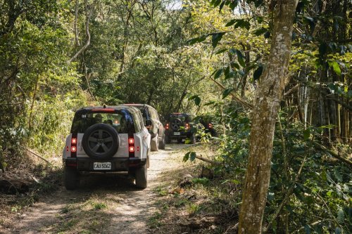2.6 Tons Of Defender Trophy Crossed A Log Bridge We Built Ourselves