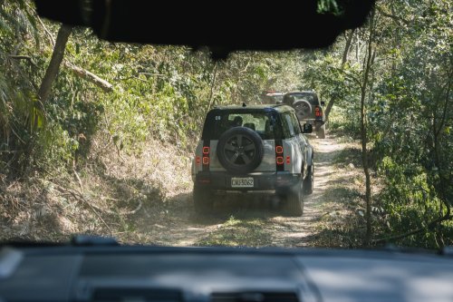 2.6 Tons Of Defender Trophy Crossed A Log Bridge We Built Ourselves