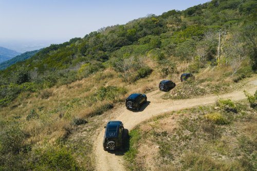 2.6 Tons Of Defender Trophy Crossed A Log Bridge We Built Ourselves