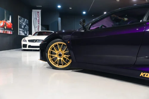This Ferrari 360 Koenig Specials Twin-Turbo Looks Like A Crayon Exploded
