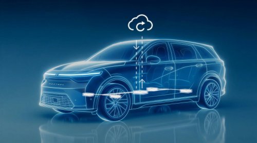 SUV, The Company That Makes Your iPhone Now Builds A 468-HP Electric SUV