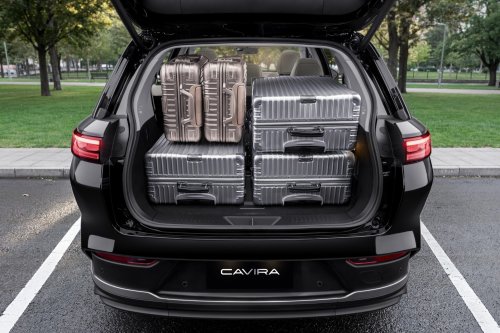 SUV, The Company That Makes Your iPhone Now Builds A 468-HP Electric SUV