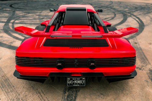 Gas Monkey’s Cursed $1.5 Million Six-Wheeled Ferrari Runs On A Corvette Z06 V8