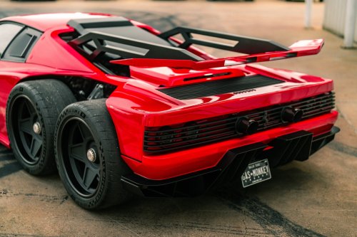 Gas Monkey’s Cursed $1.5 Million Six-Wheeled Ferrari Runs On A Corvette Z06 V8