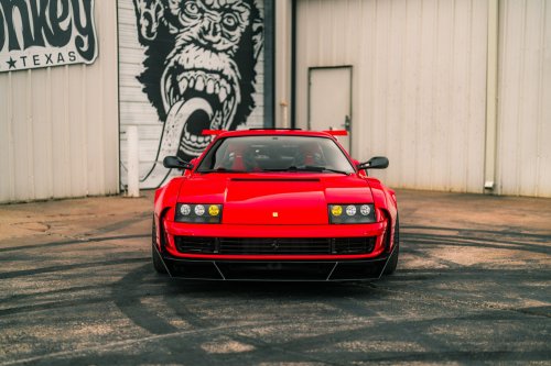 Gas Monkey’s Cursed $1.5 Million Six-Wheeled Ferrari Runs On A Corvette Z06 V8