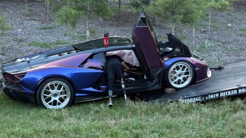An Aventador Burned Down. A Revuelto Caved In. Same Crash, Same Intersection