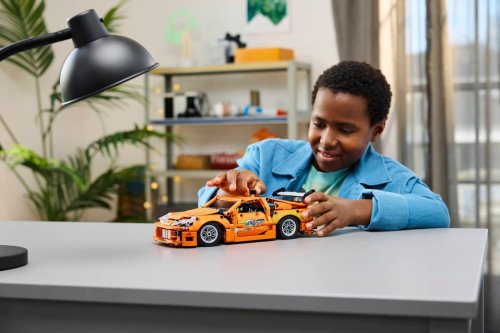 The Orange Supra On Every 2001 Bedroom Wall Just Became A $29.99 Lego Set