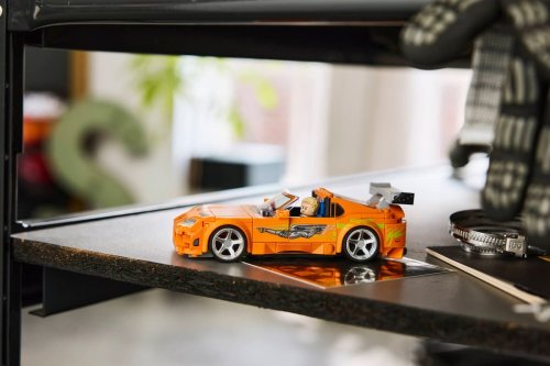 The Orange Supra On Every 2001 Bedroom Wall Just Became A $29.99 Lego Set