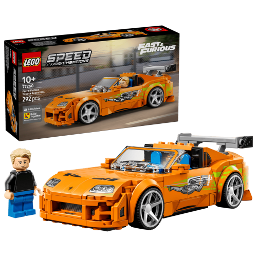 The Orange Supra On Every 2001 Bedroom Wall Just Became A $29.99 Lego Set