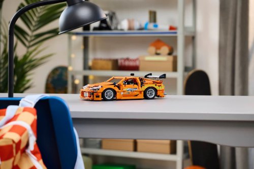 The Orange Supra On Every 2001 Bedroom Wall Just Became A $29.99 Lego Set