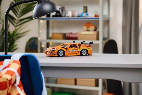 The Orange Supra On Every 2001 Bedroom Wall Just Became A $29.99 Lego Set