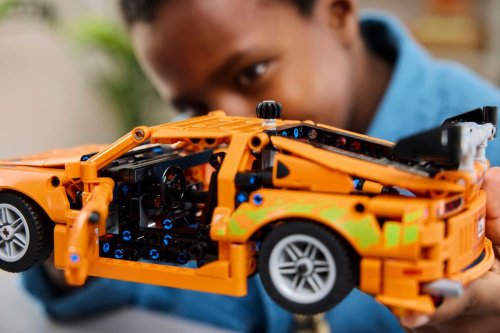 The Orange Supra On Every 2001 Bedroom Wall Just Became A $29.99 Lego Set