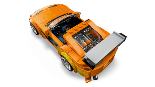 The Orange Supra On Every 2001 Bedroom Wall Just Became A $29.99 Lego Set