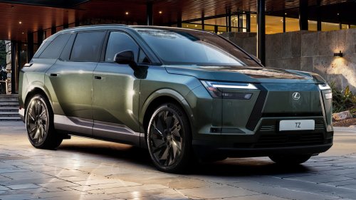Lexus TZ Is A Silent Electric SUV That Can Also Sound Like A Supercar