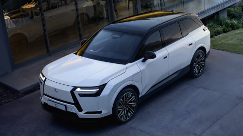Lexus TZ Is A Silent Electric SUV That Can Also Sound Like A Supercar