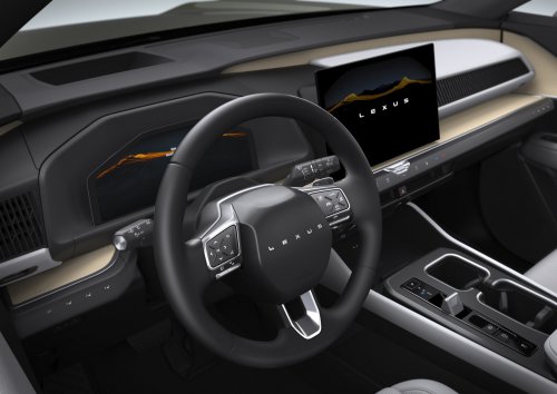 Lexus TZ Is A Silent Electric SUV That Can Also Sound Like A Supercar