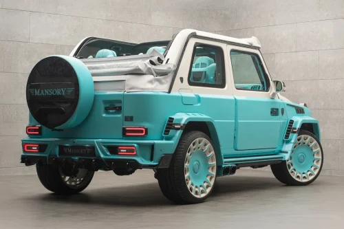 Mansory’s Chopped G-Wagen Looks Like A Mercedes Crashed Into An Aquarium
