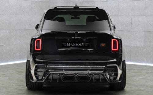 Mansory’s New Cullinan Has More Carbon Than A McLaren And Less Taste Than A Civic Type R