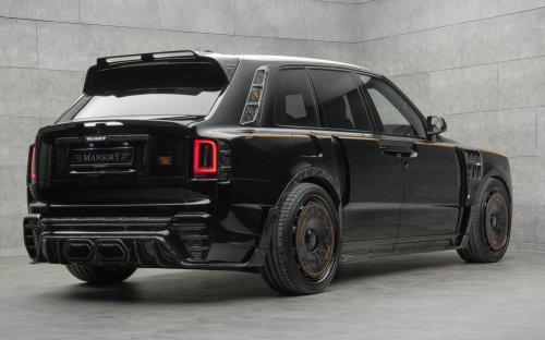 Mansory’s New Cullinan Has More Carbon Than A McLaren And Less Taste Than A Civic Type R