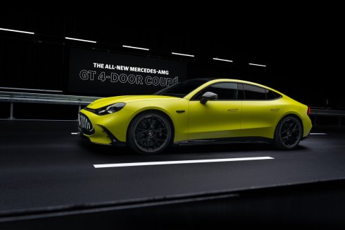 AMG Knows You Miss The V8, So It Built A 1,153 HP GT 4-Door Coupe That Fakes One