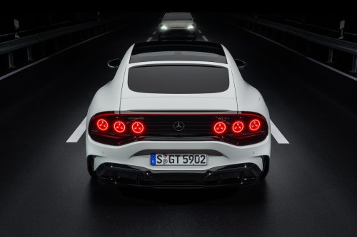 AMG Knows You Miss The V8, So It Built A 1,153 HP GT 4-Door Coupe That Fakes One
