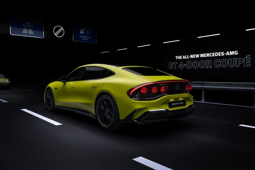 AMG Knows You Miss The V8, So It Built A 1,153 HP GT 4-Door Coupe That Fakes One