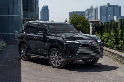 This Lexus LX 700 Looks Like Any Other Black SUV, Until Someone Throws A Grenade At It