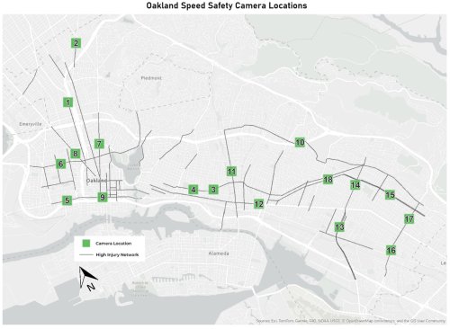 Oakland’s New Speed Cameras Cashed 82,000 Tickets In Just Five Weeks