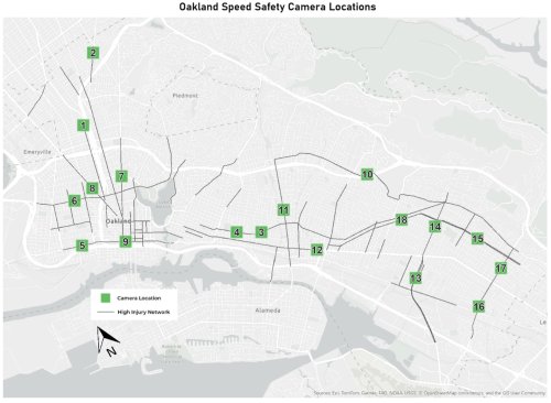 Oakland’s New Speed Cameras Cashed 82,000 Tickets In Just Five Weeks