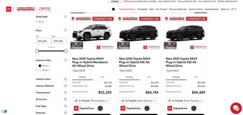 Toyota RAV4, Toyota, Gas Prices Send Buyers To RAV4 Hybrids, Toyota Dealers Hit Them With $15,000 Markups