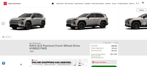Toyota RAV4, Toyota, Gas Prices Send Buyers To RAV4 Hybrids, Toyota Dealers Hit Them With $15,000 Markups